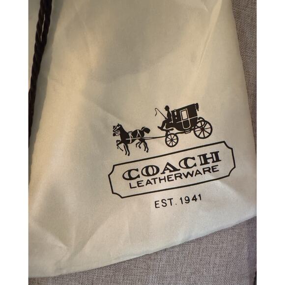 Coach Dust Bag Storage Protective Satin Drawstring Large Travel 19” X 15” - Picture 2 of 4